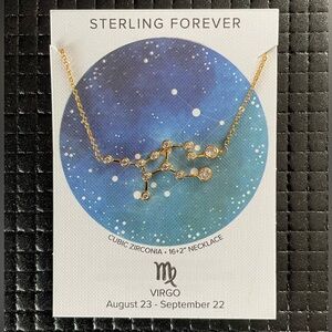 Sterling Forever Virgo 'When Stars Align' Constellation Necklace